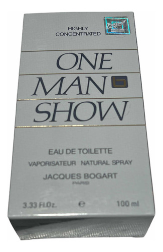 Perfume Hombre Edt Jaques Bogart One Man Show 100 Ml