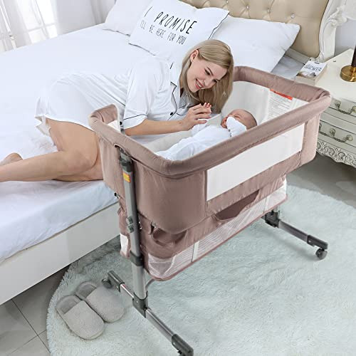 Nordmiex Cuna De Noche 3 En 1 Para Bebé Niña O Niño, Cuna Po
