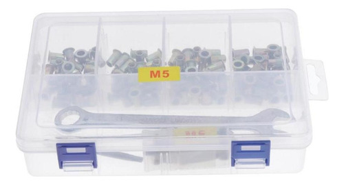 ~ Remachadora Manual M5, 100 Unidades, Cabeza Hexagonal,