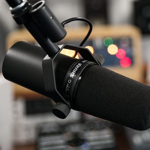 Micrófono Shure SM SM7B dinámico cardioide negro