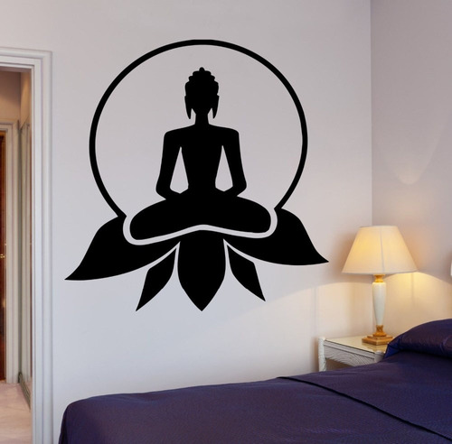 Vinilo Adhesivo Decorativo Pared Yoga Meditacion 14