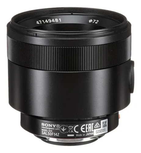 Sony Sal-50f14z Carl Zeiss Planar T 50mm F1.4 Za | Parcelamento