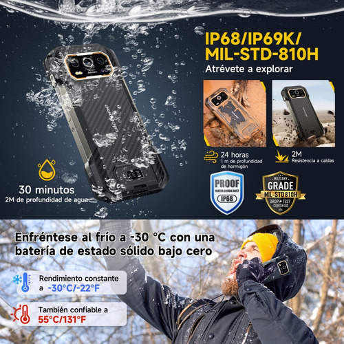 Teléfono Inteligente Ulefone Armor 27 Dual Sim, Robusto