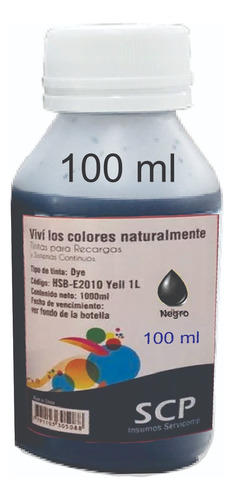 Tinta Alternativa Epson Hp 100 Cc Flores Caba