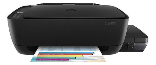 Impressora a cor multifuncional HP DeskJet GT 5820 com wifi preta 100V/240V