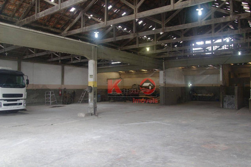 Imagem 3 de 9 de Galpão Para Alugar Por R$ 15.000,00/mês - Macuco - Santos/sp - Ga0146