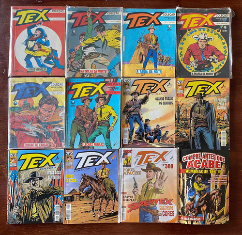 Revista/gibi Tex Coleção Reedição Em Ordem Cronológica (Usado)