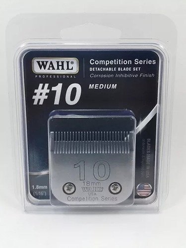 Cuchilla Wahl N°10 Compatible Con Andis Oster Moser Gts