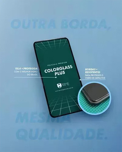 Película Hprime Colorglass 6d Plus Para iPhone 15 Pro Max