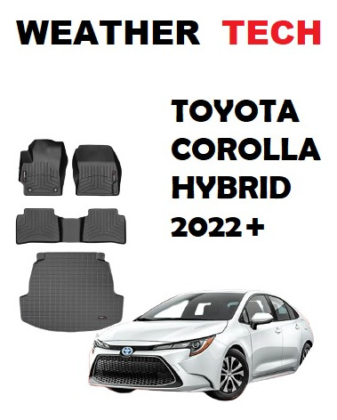 Alfombras Weather Tech Toyota Corolla Hybrid 2022+