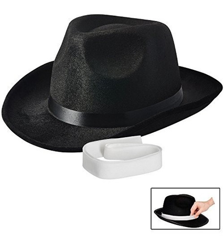 Sombrero De Gángster De Nueva Novedad De Nj Fedora, Accesor