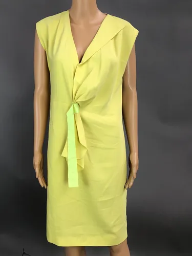 Tahari yellow dress clearance