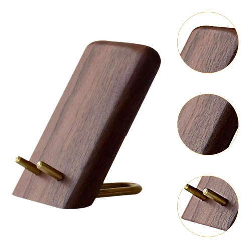 Soporte Para Teléfono De Escritorio, Soporte Para Marrón