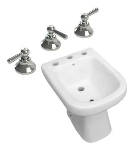 Bide Cuadrado Minimalista + Griferia Bidet Aqualaf Ita Promo