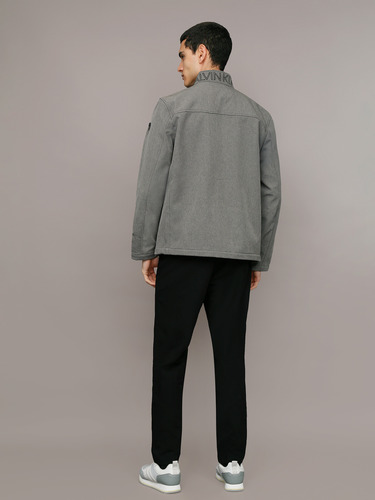 Chaqueta Ck Soft Shell Gris Calvin Klein