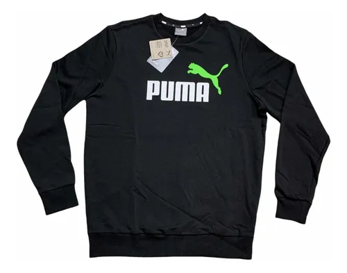 Sudadera Puma ESS TR Big para Hombre 581861-01 negro L Puma 581861-01 SUD.  ESS TR BIG