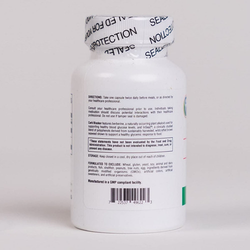 Protocols For Health Bloqueador De Carbohidratos 60 Cápsulas