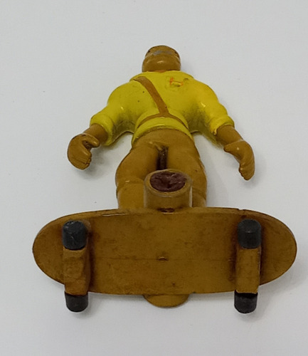 Muñeco Alien En Skate --10 Cm Sin Marca (Usado)
