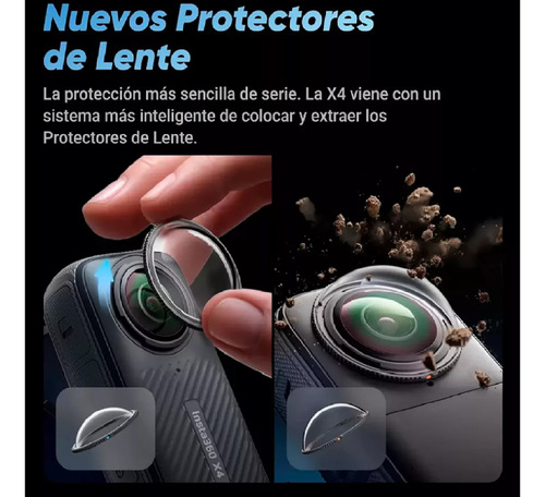 Insta360 X4 Explorer 8k Cámara De Acción 360°