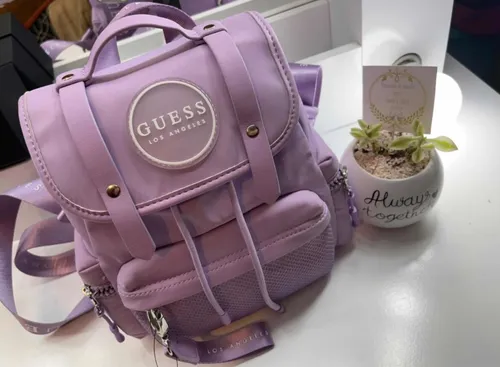 Mochila Guess Baby Purple Original Env o gratis