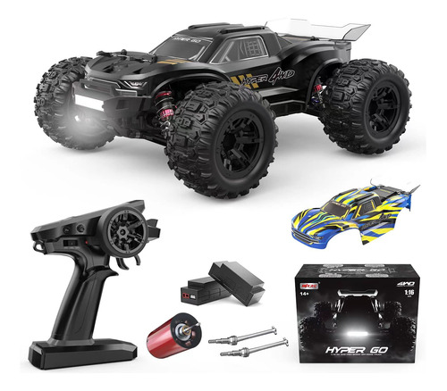 Hyper Go H16bm 1:16 4x4 Rtr - Coches Rc Rpidos Sin Escobilla