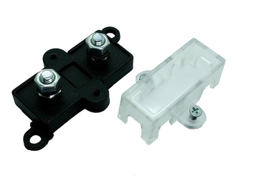 Porta Fusível Para Som Automotivo Midi E Fusível 80 Amperes