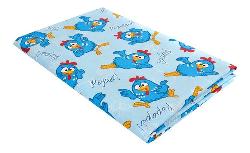Tecido Patchwork Infantil Bebê Galinha Pintadinha P/ Fronha