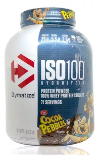 Iso 100 Hydrolyzed 5 Lbs Cocoa Pebbles Dymatize.