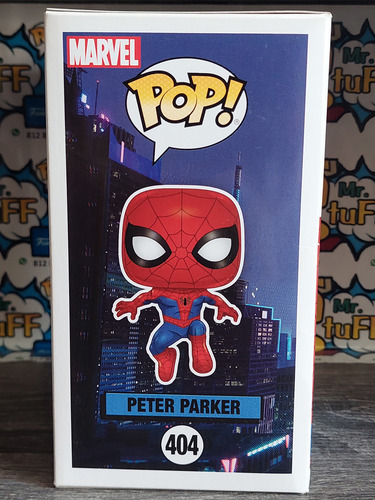 Funko Pop Peter Parker #404 Into The Spiderverse (Usado)