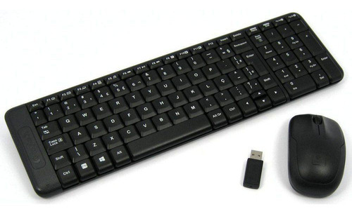 Kit de teclado y ratón inalámbricos Logitech Mk220