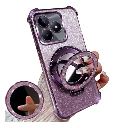 Funda Para Tecno Spark 20/20c/spark Go 2024 Rudo Uso Mujer Magnética