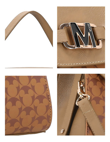 Bolsa Satchel Para Mujer Mickey W Capsule Cafe Hbshiv14cw