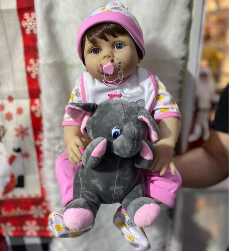 Imagen 2 de 8 de Bebé Reborn Muñeca Realista