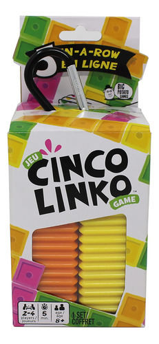 Cinco Linko, Juego De Viajes Galardonado Para Niños Y Adulto