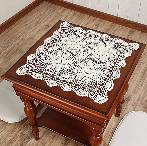 Hsvanyr Handmade Crochet Lace  Mantel Doilies Mantel Comedo