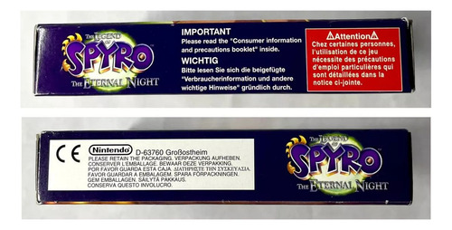 Legend Of Spyro The Eternal Night Game Boy Advance Retromx (Usado)