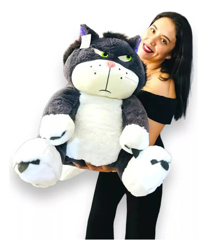 Peluche De Gato Lucifer Regalo Calidad Premium 45cm