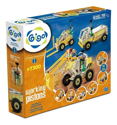 Imagen 1 de 9 de Gigo Working Pistons Didactico Experimento 7300 Edu Full