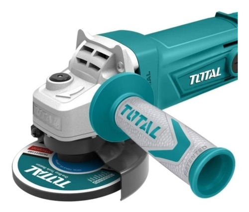 Imagen 2 de 2 de Amoladora angular Total Tools TG1121256-3 de 50 Hz/60 Hz turquesa 1010 W 220 V - 240 V + accesorio