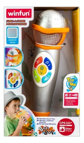 Microfono De Juguete Usado MercadoLibre