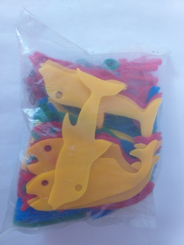 Juego De Pesca De Plástico, Juguetes Didácticos (Usado)