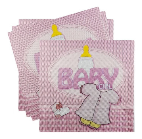 Servilletas De Papel Para Decoración Con Diseño Baby Shower