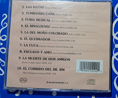 Banda Rm Cd Furia Musical (Usado)