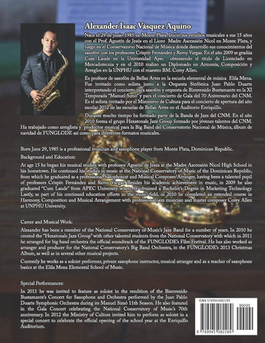 Libro: Merengues Tradicionales Para Saxofón Alto: Merengu...