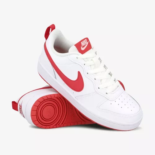 Nike Court Borough Blanco/rojo 103