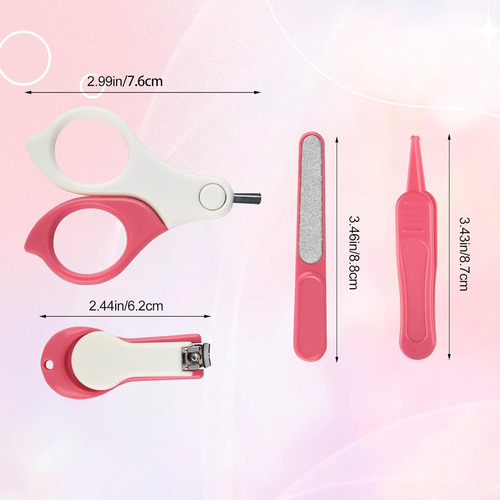 Kit De Uñas Para Bebé, Kit De Manicura Para Bebé Y Kit De Pe