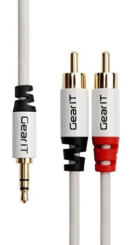 3 De 5 Mm A Rca Pro Series De 35 Pies De Alta Calidad C...