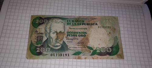 Billetes Antiguos Colombianos