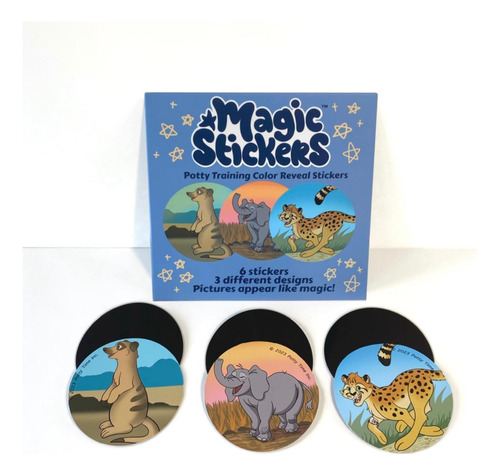 Potty Watch Color Reveling Stickers Entrenamiento Para Ir Al