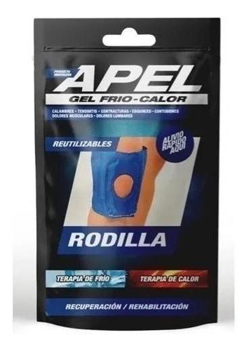 Gel Terapeutico Apel Frio Calor Rodillera Rodillera Grande